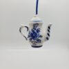 Delft Tall Teapot Ornament