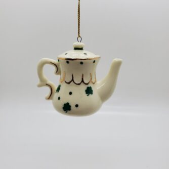 Irish Round Teapot Ornament