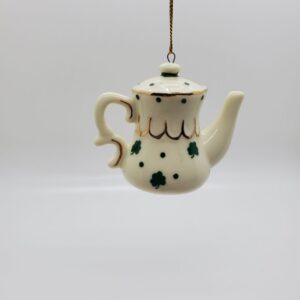 Irish Round Teapot Ornament