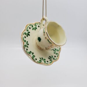 Irish Teacup Ornament