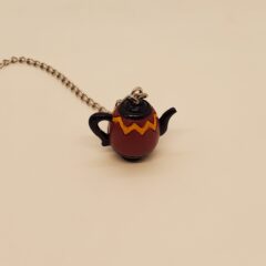 2" Brown Black Teapot Mesh Ball