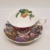Gracie Yellow Floral Teacup 1