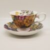 Gracie Yellow Floral Teacup 2