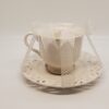 White Lace Teacup
