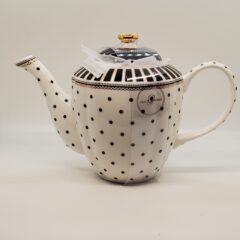 Black and White Teapot