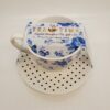 Blue and White Teacup