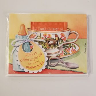 Mother To Be Teacup Card