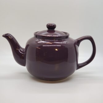 6 Cup Plum Teapot
