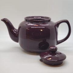 6 Cup Plum Teapot