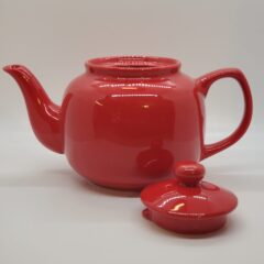 6 Cup Vermillion Teapot