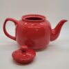 6 Cup Vermillion Teapot