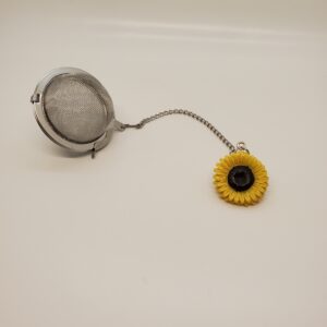 2" Yellow Sunflower Mesh Ball