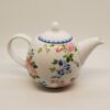 Pink & Blue Floral Teapot