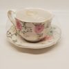 Grace's White Floral Teacup