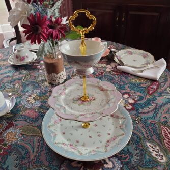 Victorian Three Tiered Tray