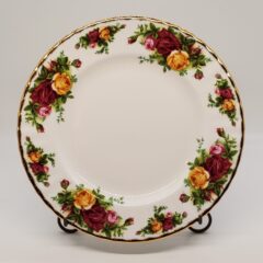 Old Country Rose Dessert Plate